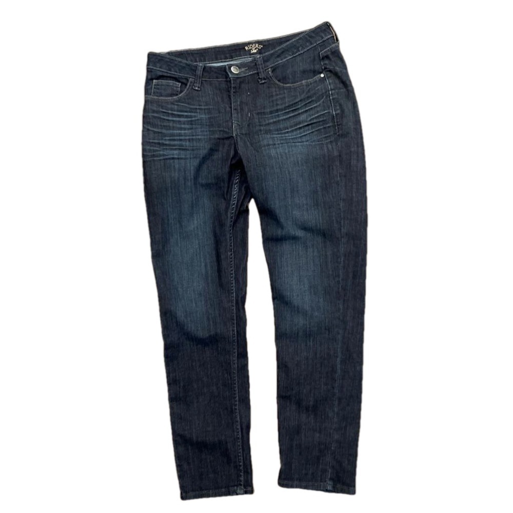 Riders by Lee Mid-Rise Skinny Jeans – Size 10 Petite – Dark Wash